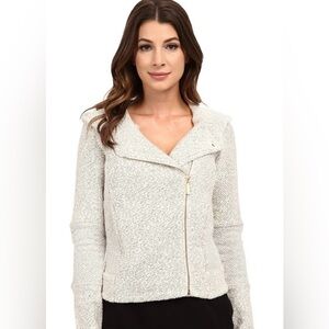 Lucky Brand Cream Knit Jacket Size S